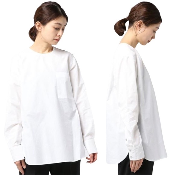 Marimekko | NWOT White Tavaton Shirt - Size 38/Medium - Picture 2 of 7